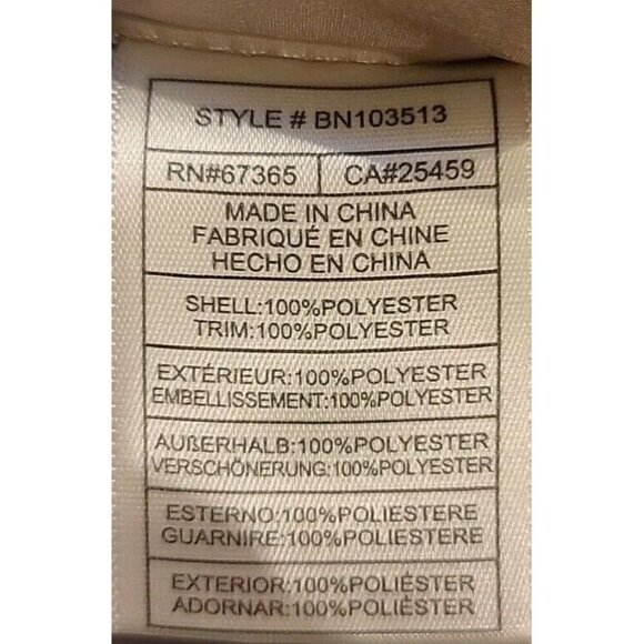 Steve Madden Houndstooth Trousers Size 2 Elastic Waist Brown And White Work - Picture 10 of 10